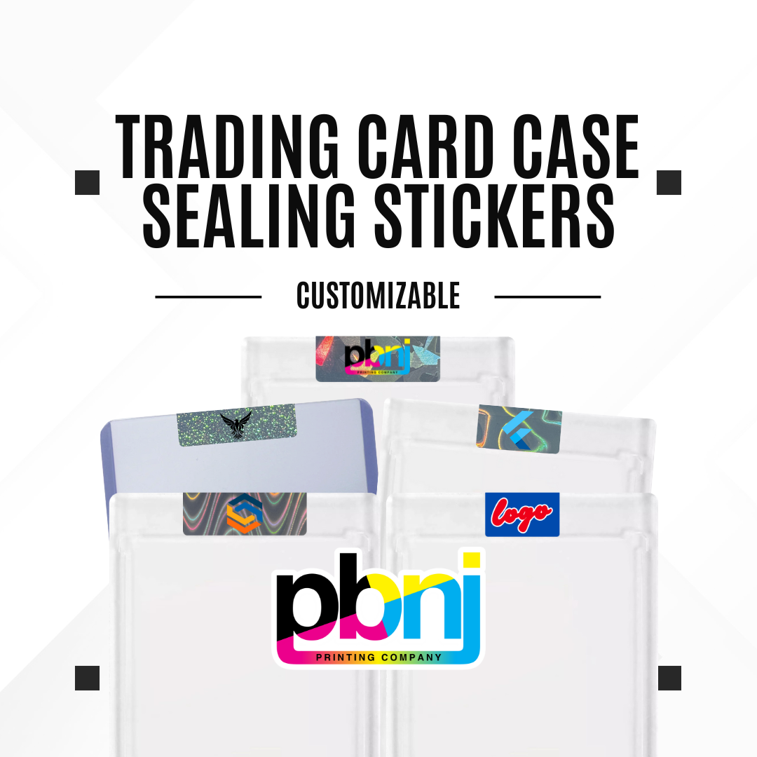 Trading Card Case Sealing Stickers - Build Your Own