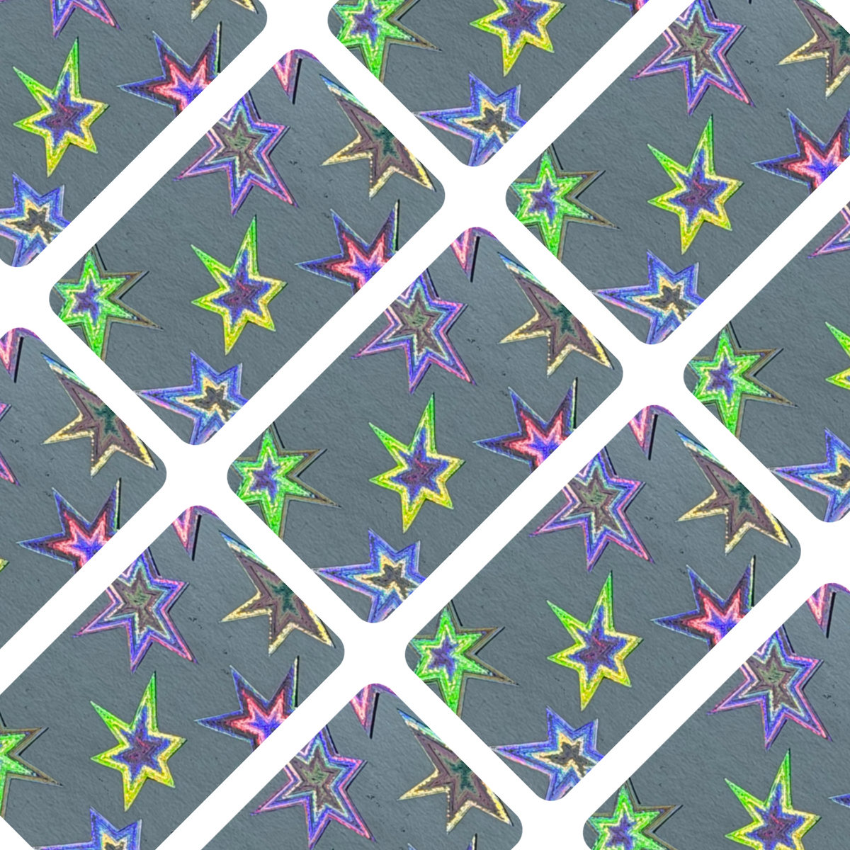 Blank One Touch and Top Load Stickers - Kaboom! - Pick Your Color!
