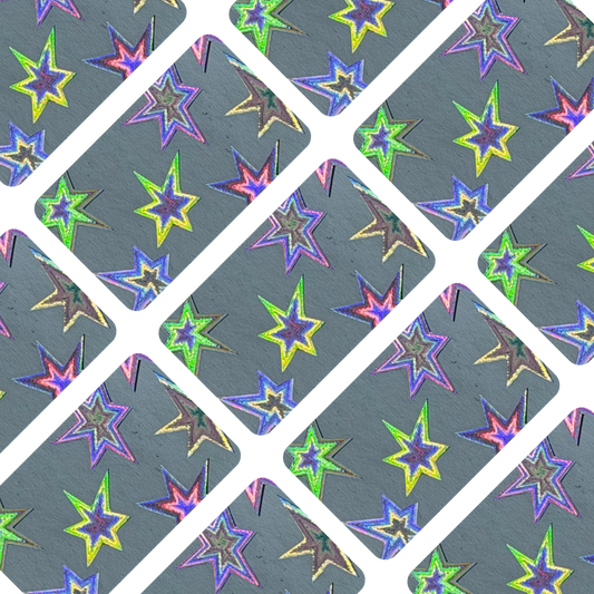 Blank Kaboom holographic sealing stickers for One Touch and Top Load holders