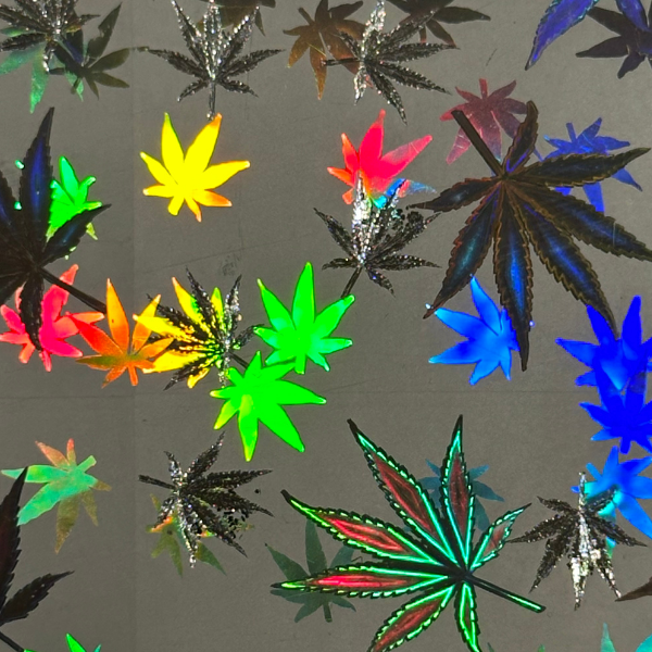 Holographic Custom Shape Stickers