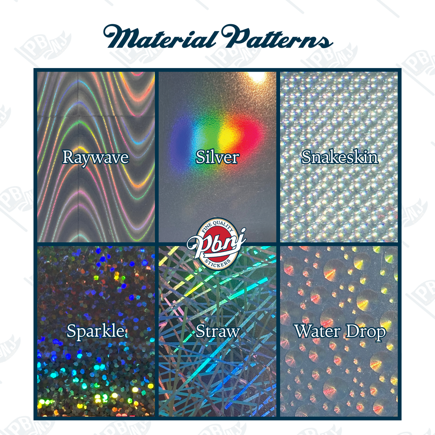 Holographic Trading Card Case Sealing Stickers - Build Your Own