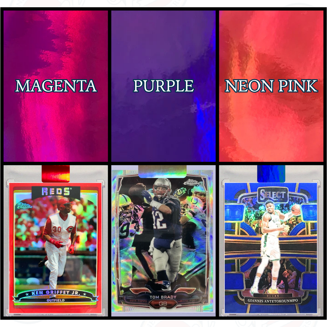 Trading Card Case Sealing Stickers - Holographic