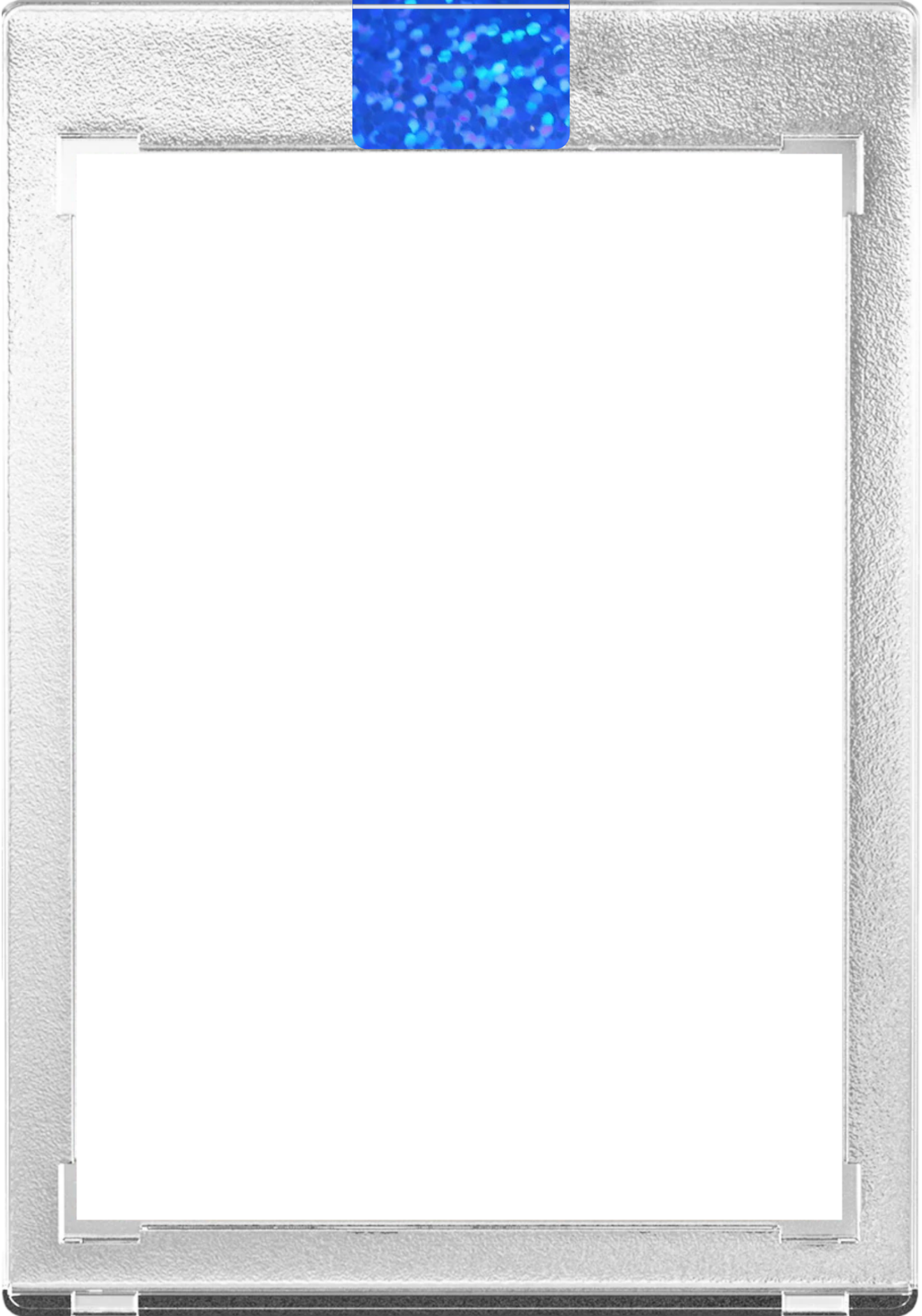 Trading Card Case Sealing Stickers - Holographic Sparkle