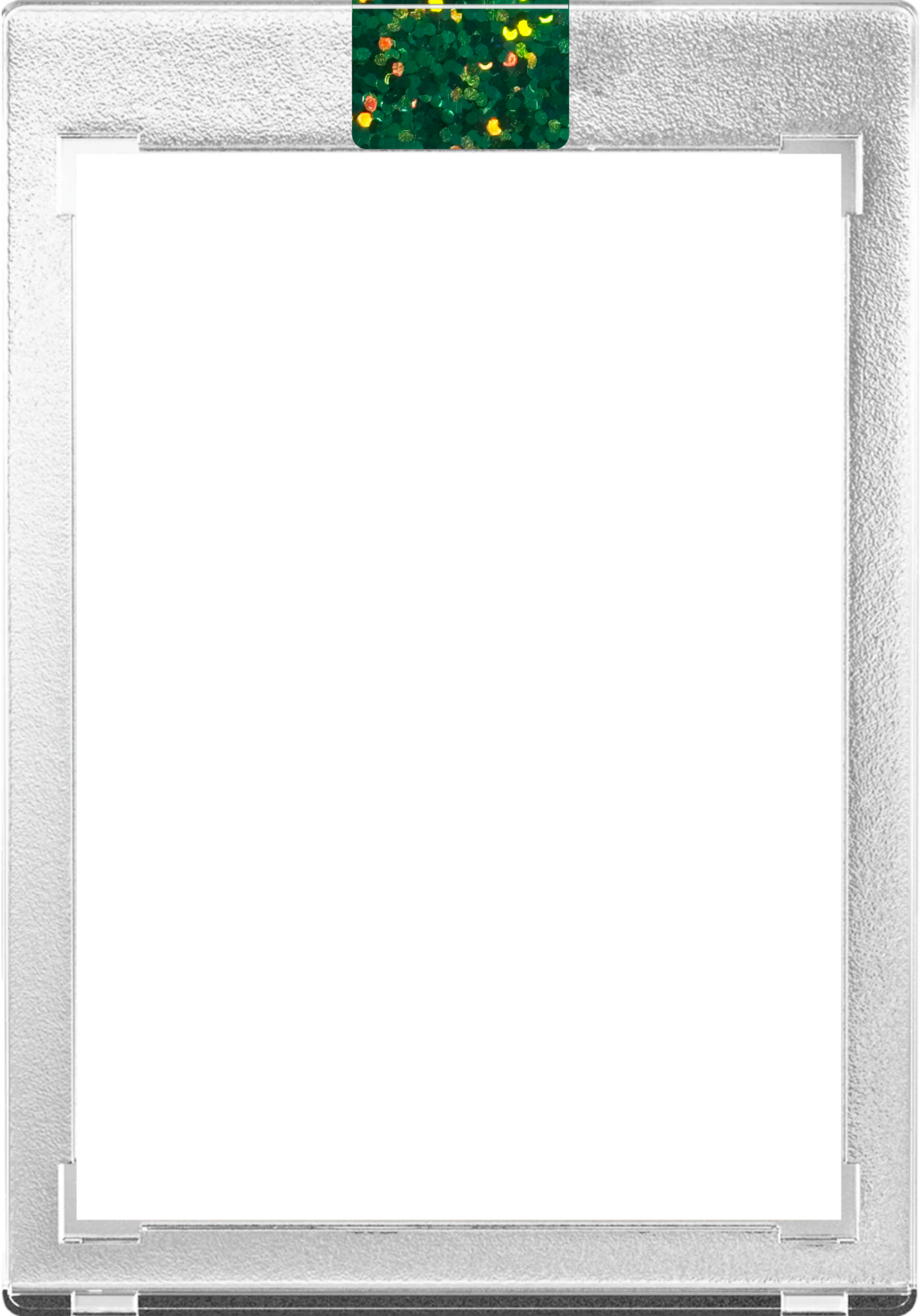 Trading Card Case Sealing Stickers - Holographic Sparkle