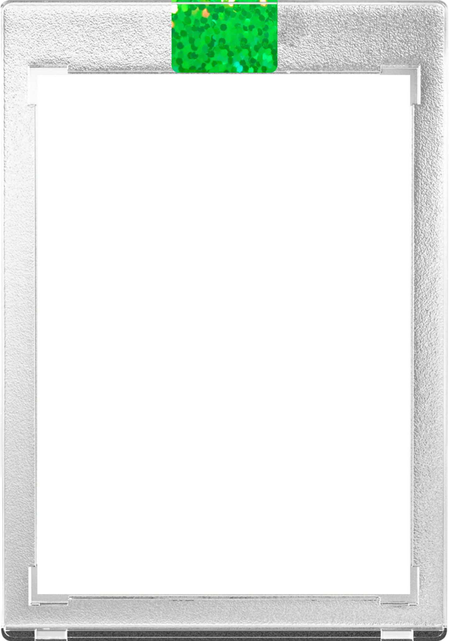 Trading Card Case Sealing Stickers - Holographic Sparkle