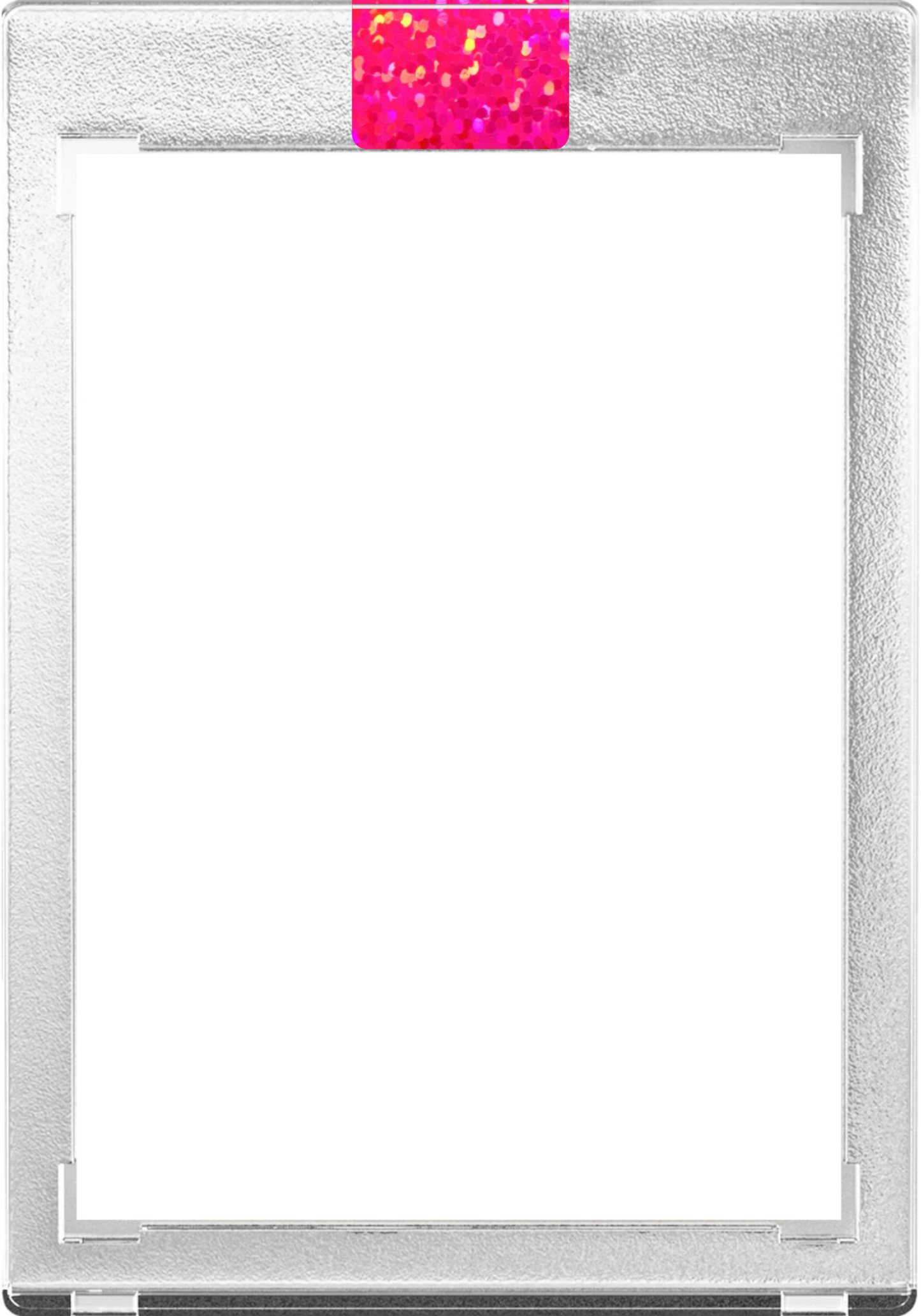 Trading Card Case Sealing Stickers - Holographic Sparkle