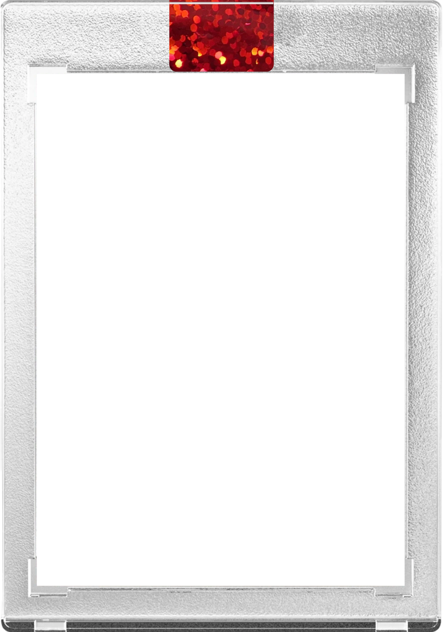Trading Card Case Sealing Stickers - Holographic Sparkle
