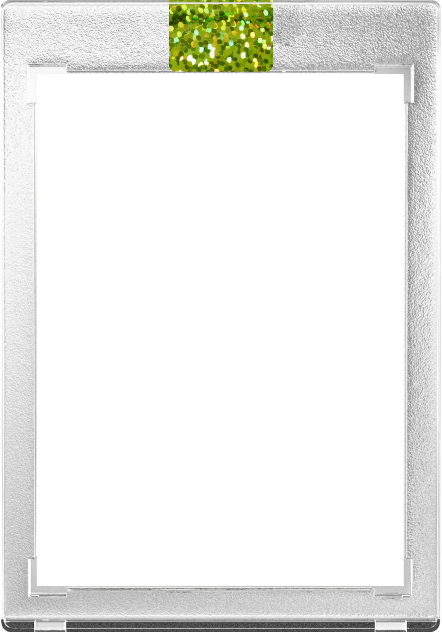 Trading Card Case Sealing Stickers - Holographic Sparkle