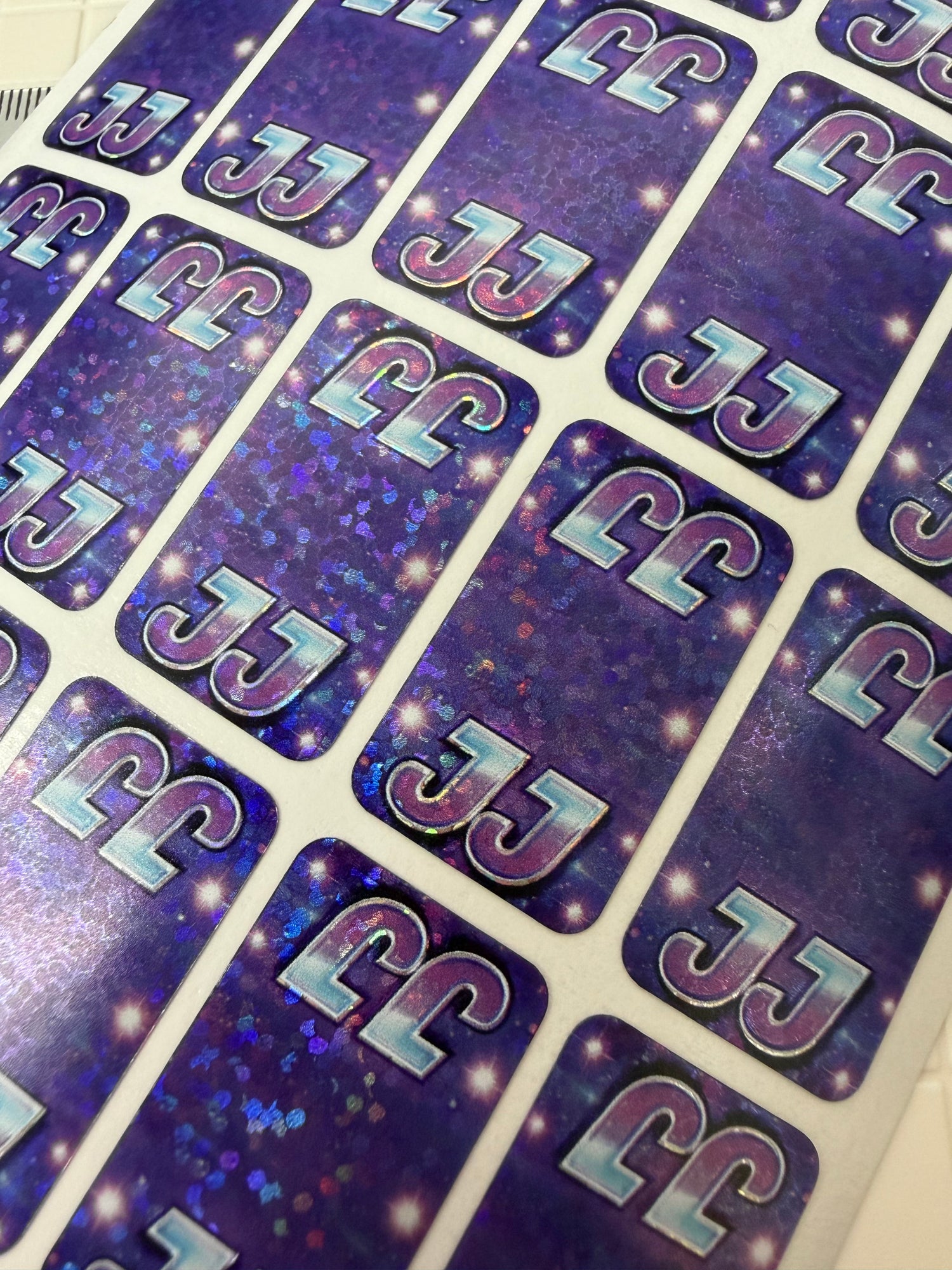 Trading Card Case Sealing Stickers