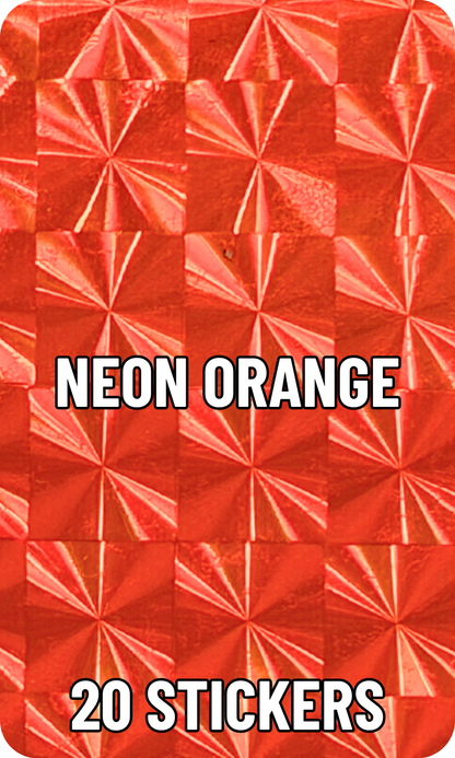 One Touch and Top Load Stickers - Mosaic Prism - Pick Your Color!