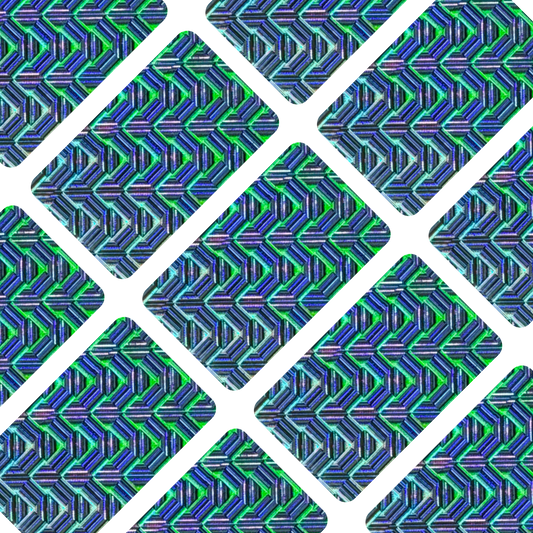 Blank Mojo holographic sealing stickers for One Touch and Top Load holders