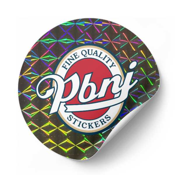 Holographic Custom Shape Stickers