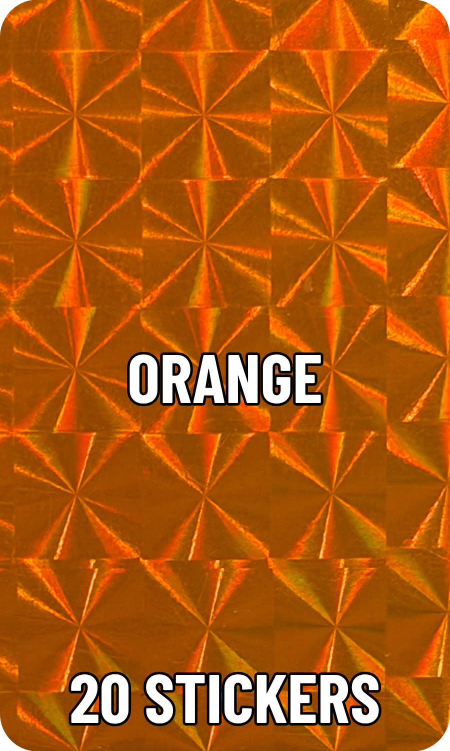 One Touch and Top Load Stickers - Mosaic Prism - Pick Your Color!