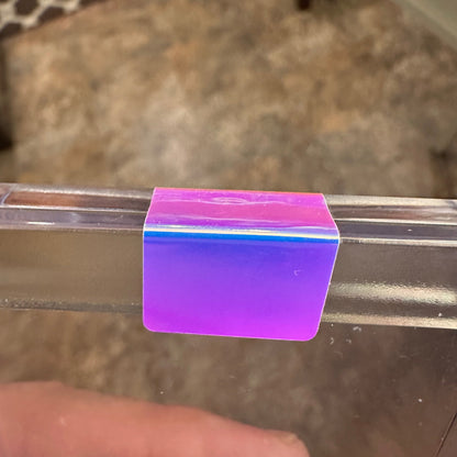 Trading Card Case Sealing Stickers - Pearl (Blue/Purple)