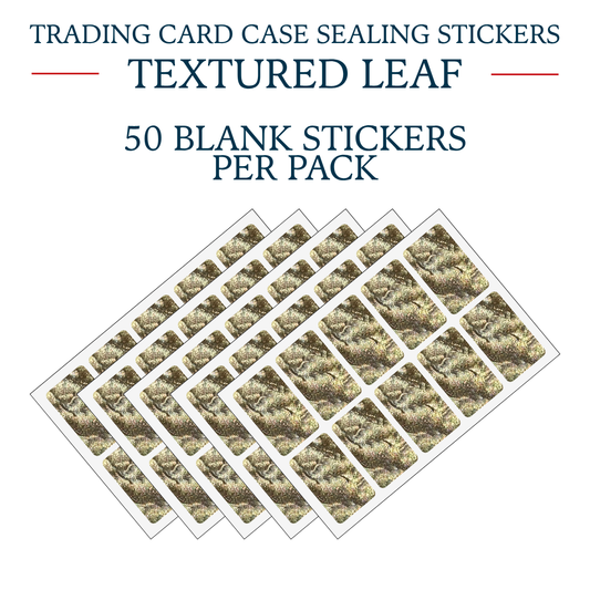 One Touch and Top Load Sealing Stickers - Textured Leaf