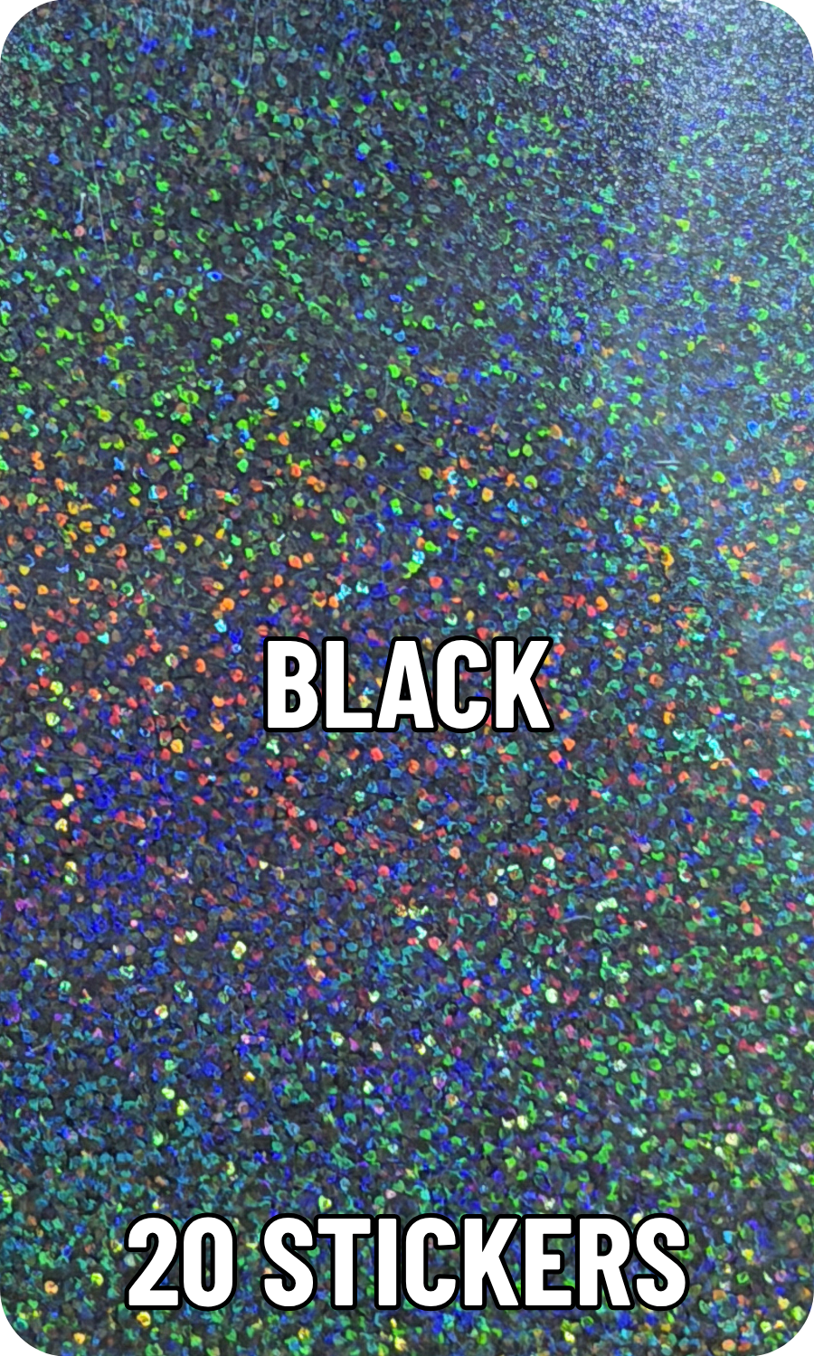 One Touch and Top Load Stickers - Glitter