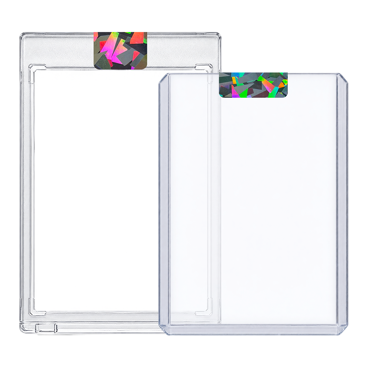 Blank One Touch and Top Load Stickers - Cracked Ice Crystal - Pick Your Color!
