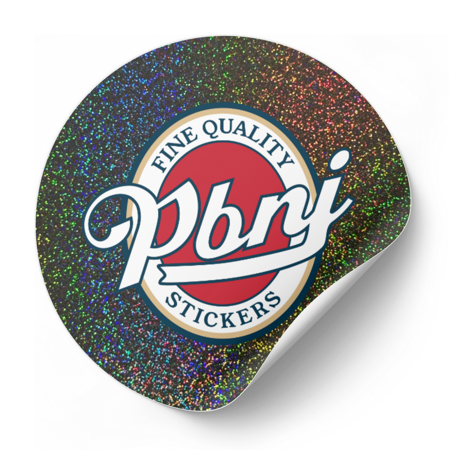 Holographic Custom Shape Stickers