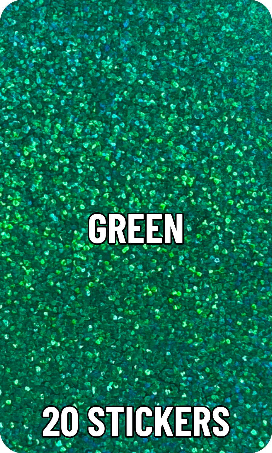 One Touch and Top Load Stickers - Glitter