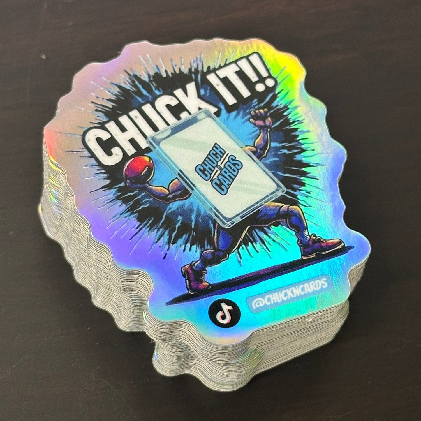 Holographic Custom Shape Stickers