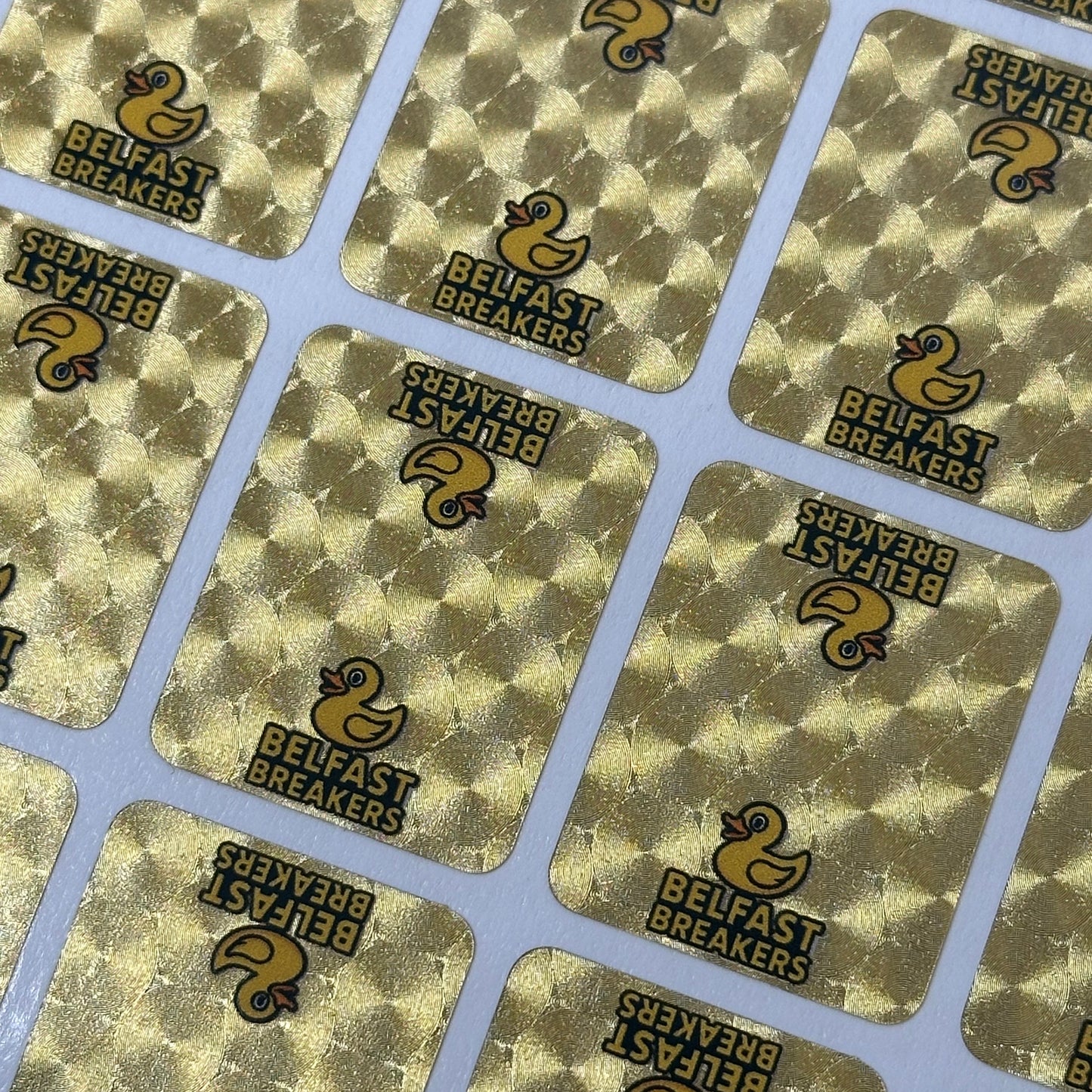 Custom One Touch Sealing Stickers - Add Your Logo!