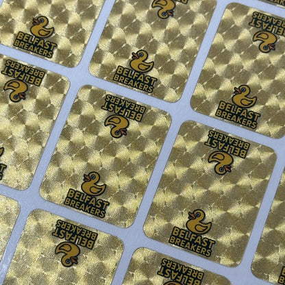 Custom One Touch Sealing Stickers - Add Your Logo!