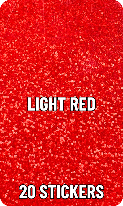 One Touch and Top Load Stickers - Glitter