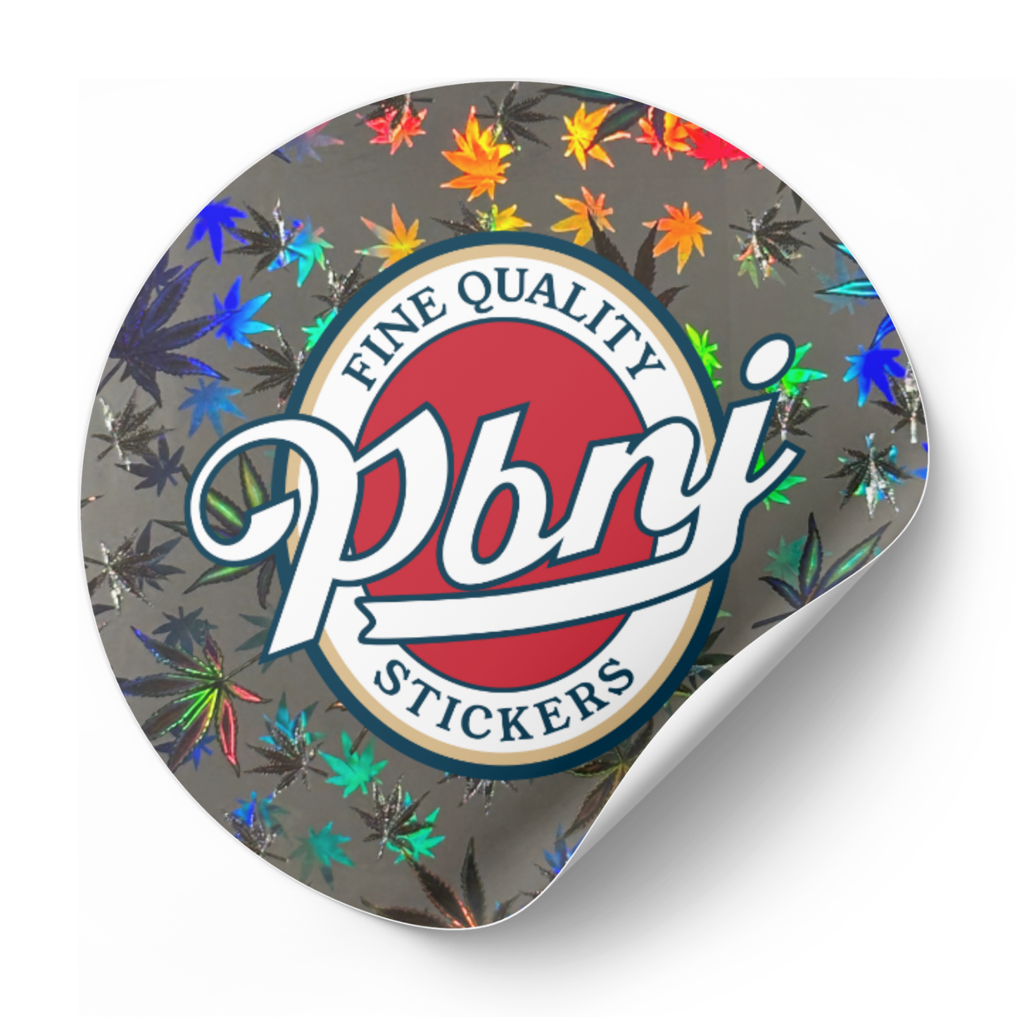 Holographic Custom Shape Stickers