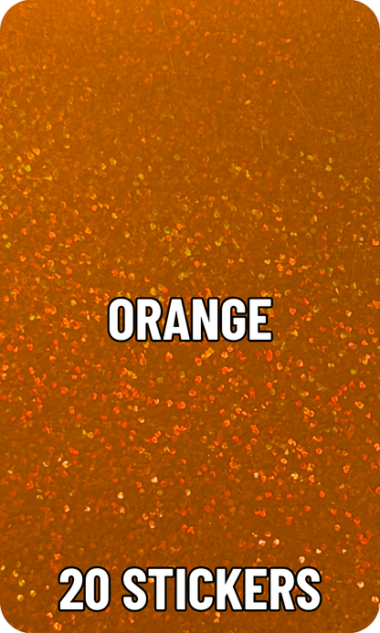 One Touch and Top Load Stickers - Glitter