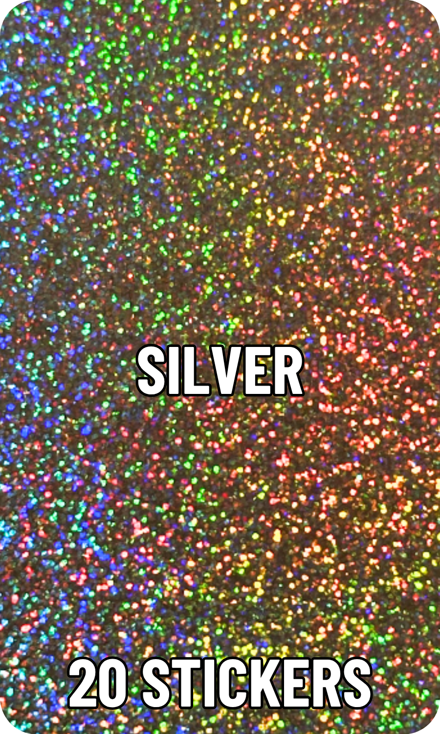 One Touch and Top Load Stickers - Glitter
