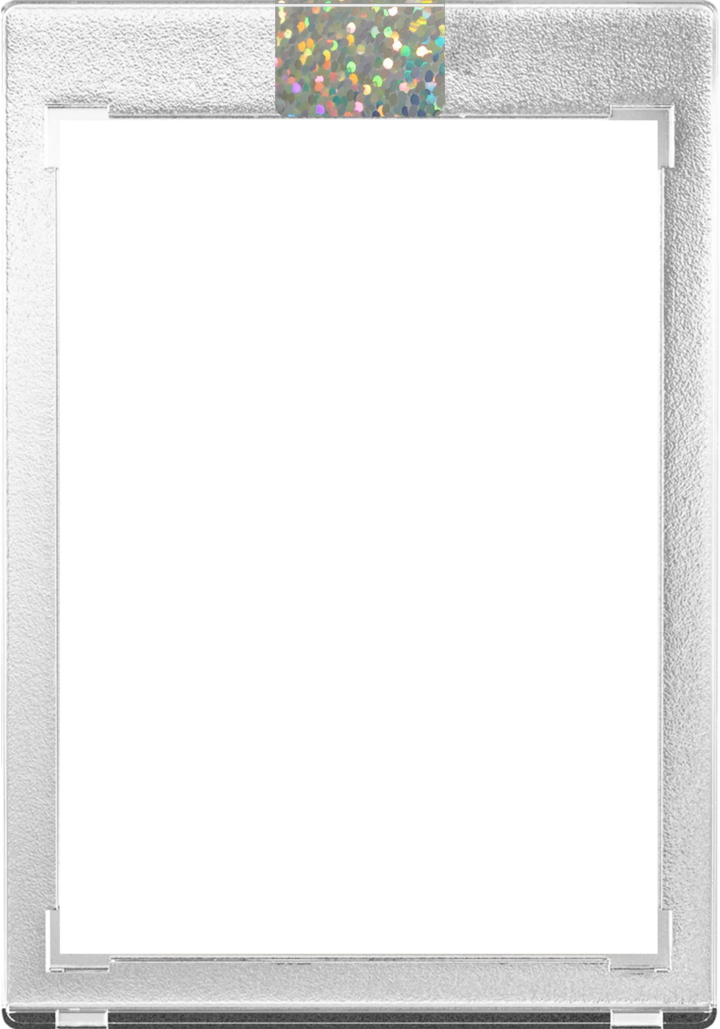 Trading Card Case Sealing Stickers - Holographic Sparkle