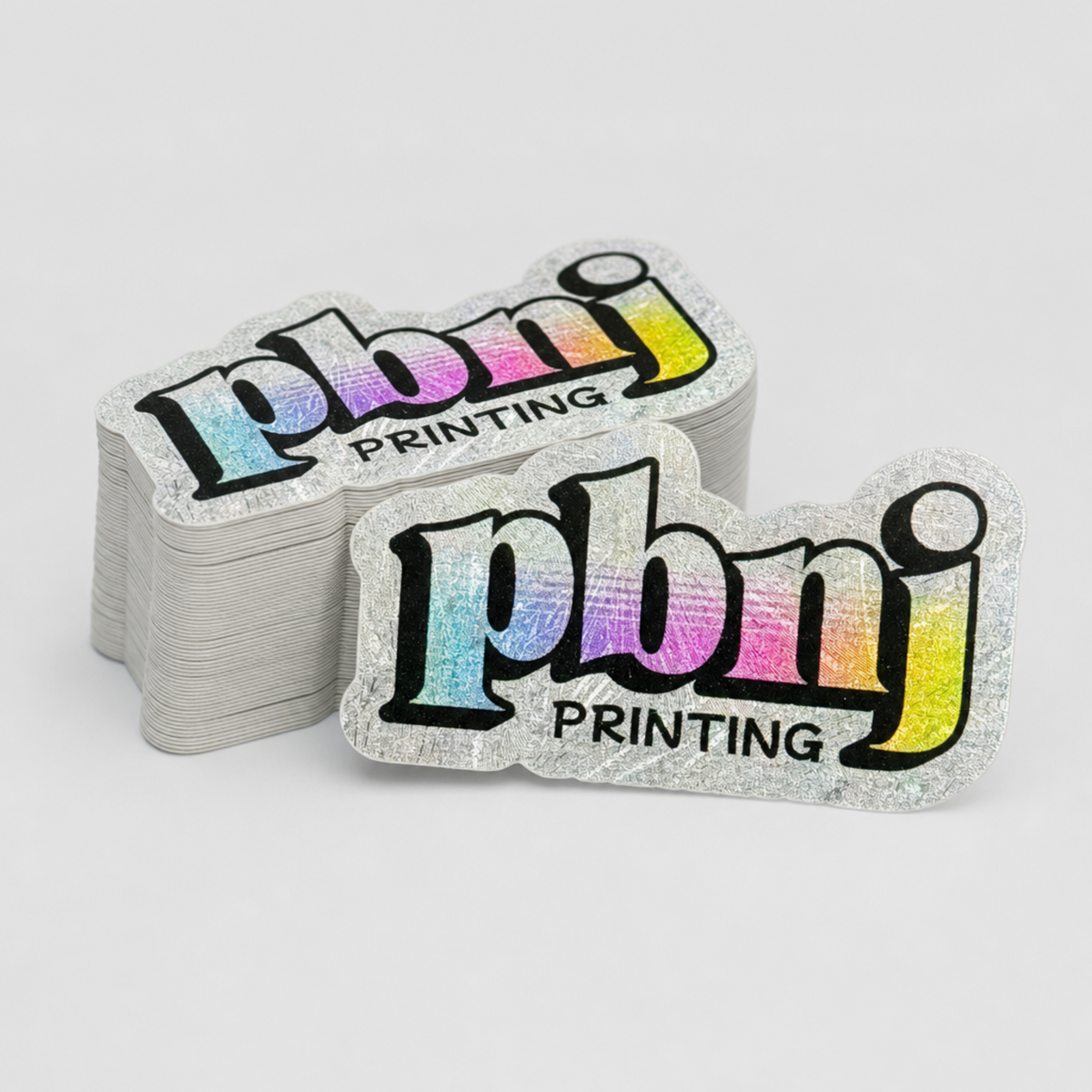 Custom Metallic Stickers