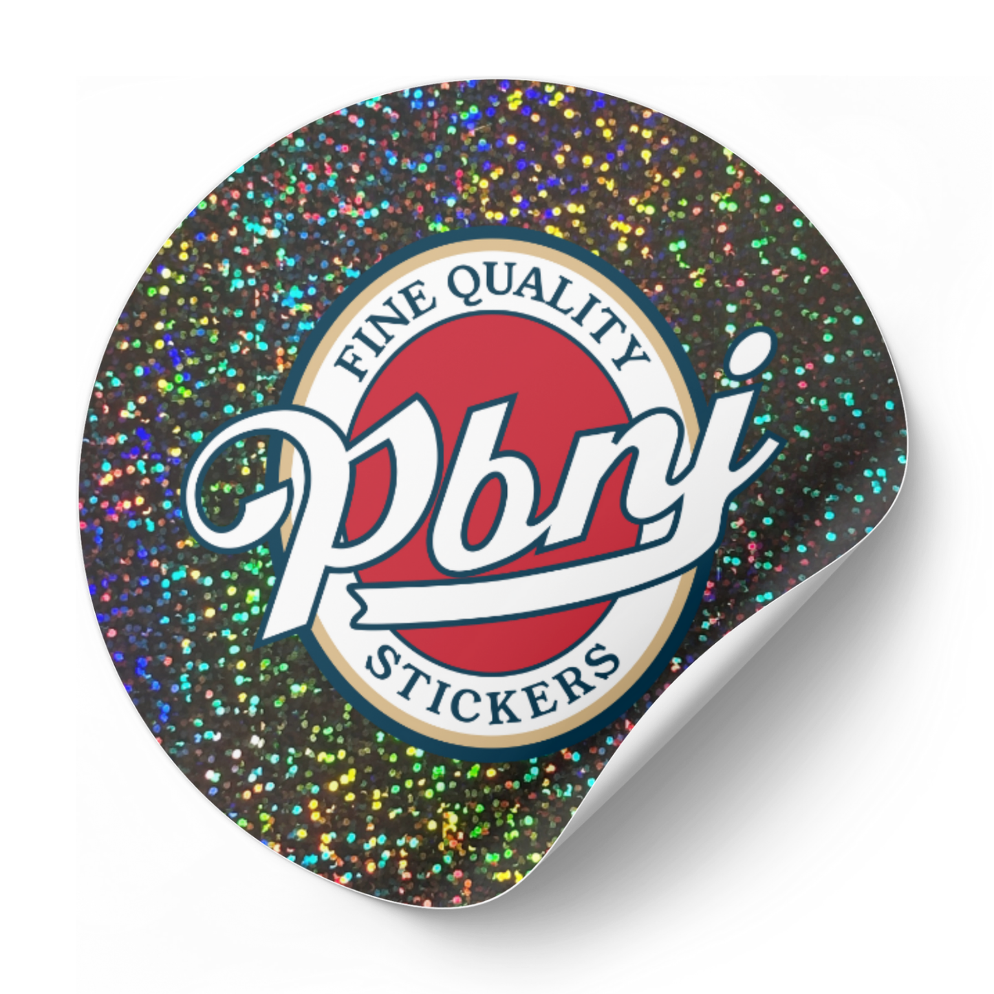 Holographic Custom Shape Stickers