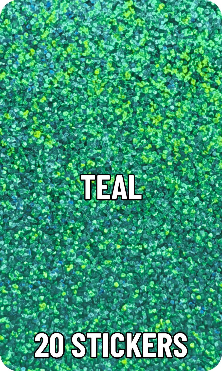 One Touch and Top Load Stickers - Glitter