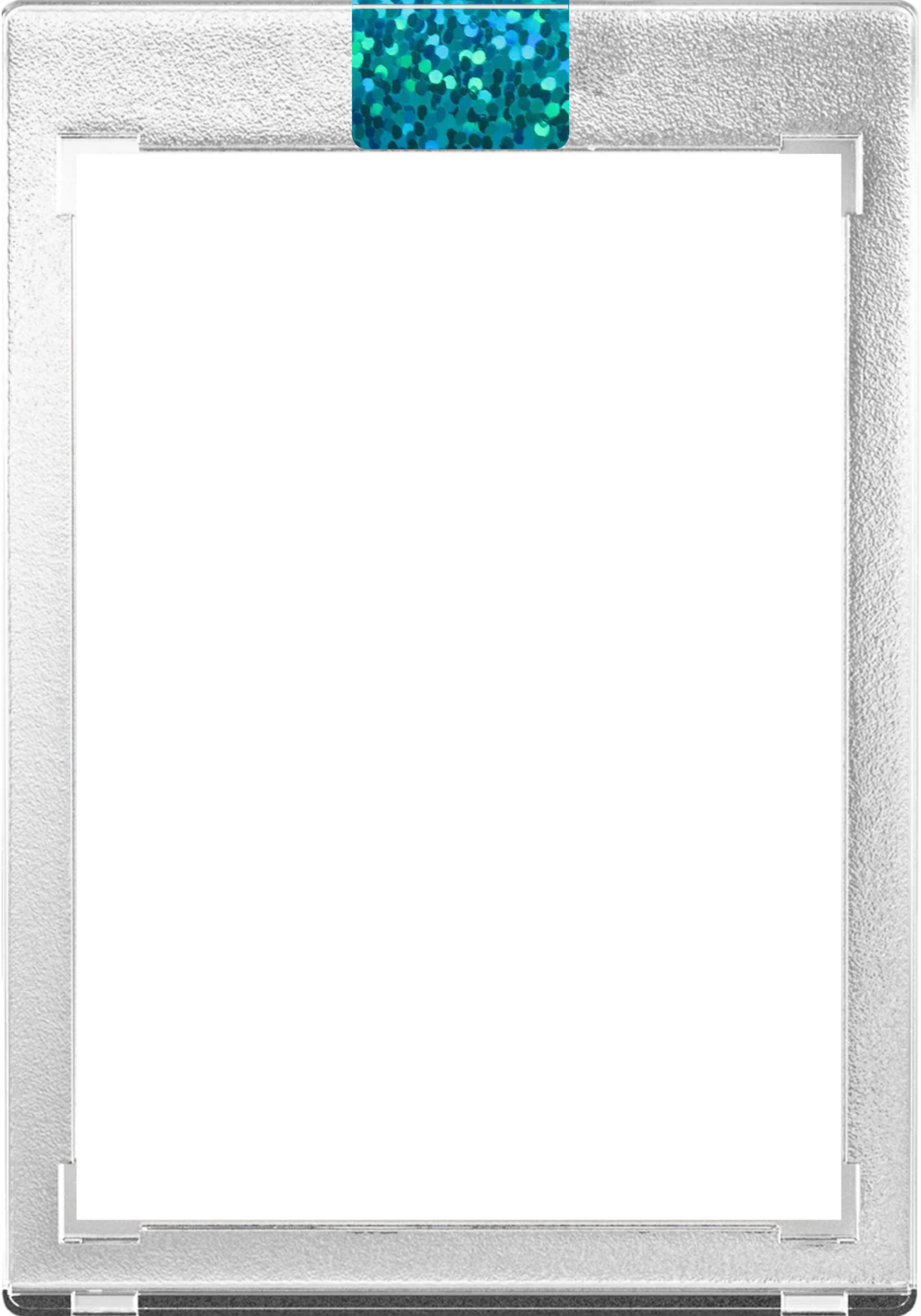 Trading Card Case Sealing Stickers - Holographic Sparkle