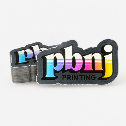 Custom Metallic Stickers