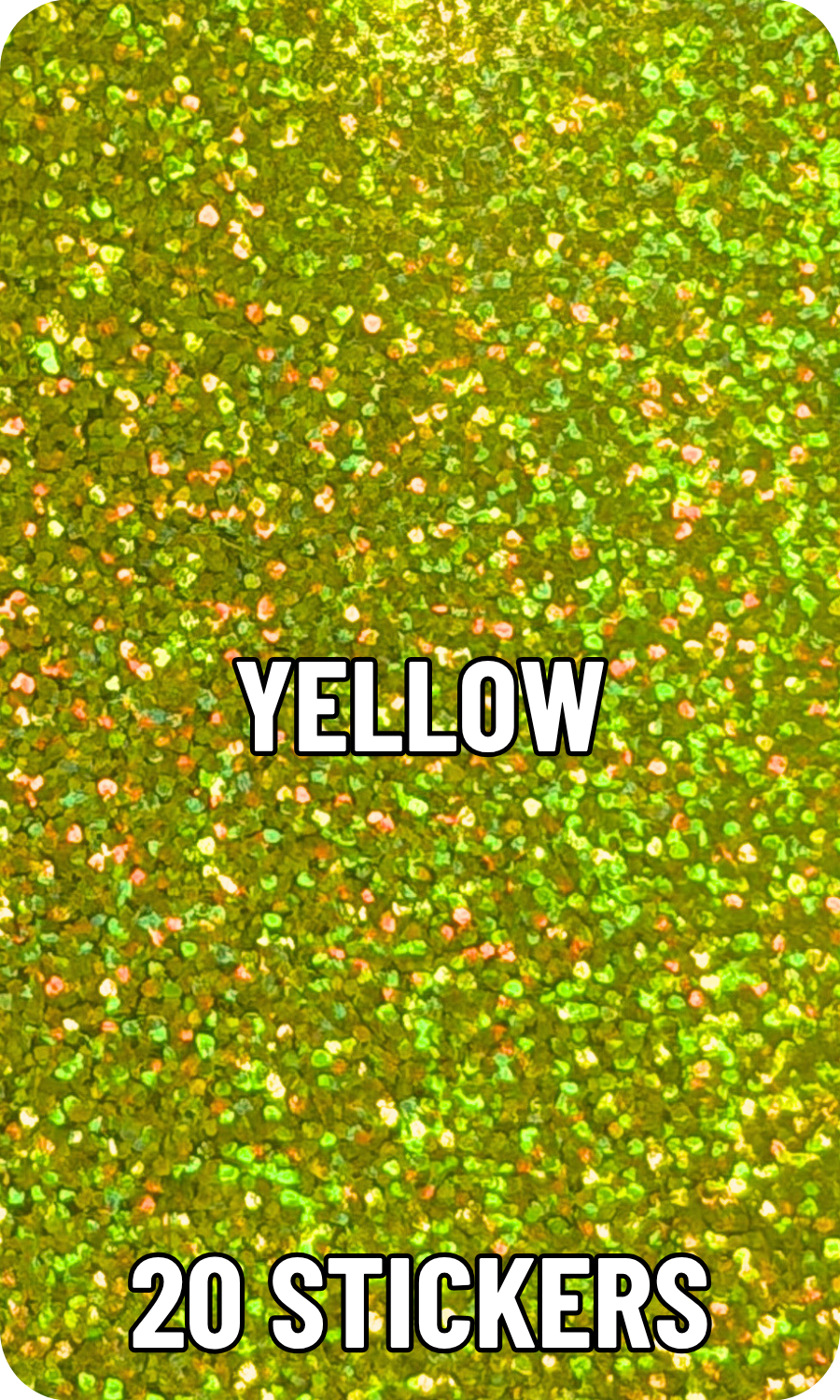 One Touch and Top Load Stickers - Glitter